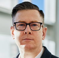 Izvršni direktor kripto trading tvrtke Alexander Hughes, portret
